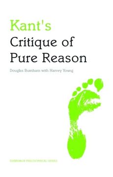 portada Kant's Critique of Pure Reason Edinburgh Philosophical Guide an Edinburgh Philosophical Guide Edinburgh Philosophical Guides (en Inglés)