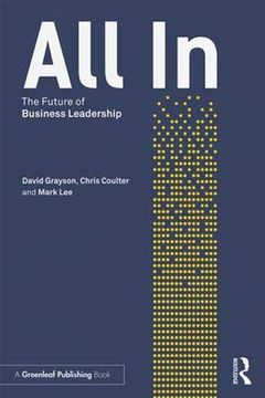 portada All in: The Future of Business Leadership (en Inglés)