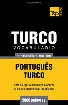 portada Vocabulário Português Brasileiro-Turco - 5000 Palavras 