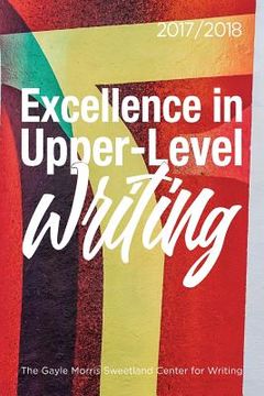 portada Excellence in Upper-Level Writing 2017/2018 (en Inglés)