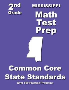 portada Mississippi 2nd Grade Math Test Prep: Common Core State Standards