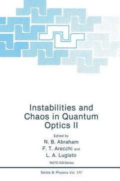 portada Instabilities and Chaos in Quantum Optics II (en Inglés)