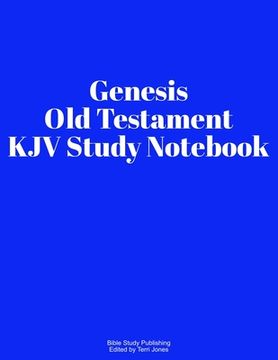 portada Genesis Old Testament KJV Study Notebook (en Inglés)