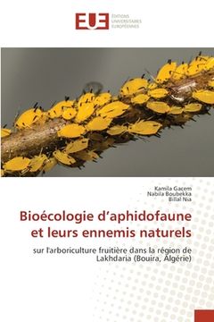 portada Bioécologie d'aphidofaune et leurs ennemis naturels (in French)