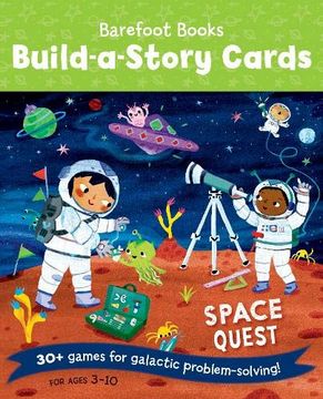 portada Build-A-Story Cards: Space Quest (Space Quest Build-A-Story Cards) (en Inglés)