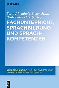 portada Fachunterricht, Sprachbildung und Sprachkompetenzen (en Alemán)