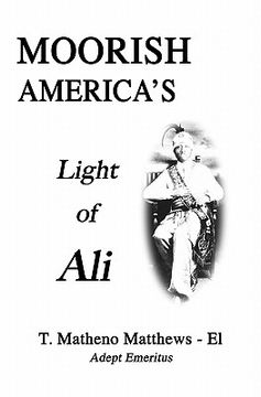 portada moorish america's light of ali (en Inglés)