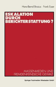 portada Eskalation Durch Berichterstattung? (in German)