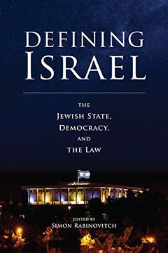 portada Defining Israel: The Jewish State, Democracy, and the law (in English)