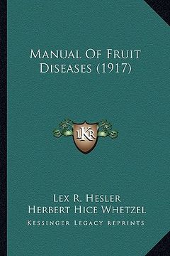 portada manual of fruit diseases (1917)