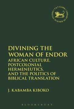 portada Divining the Woman of Endor: African Culture, Postcolonial Hermeneutics, and the Politics of Biblical Translation (en Inglés)
