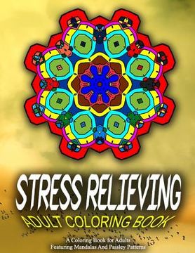 portada STRESS RELIEVING ADULT COLORING BOOK - Vol.6: relaxation coloring books for adults (en Inglés)