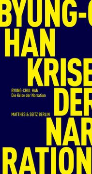 portada Die Krise der Narration (en Alemán)
