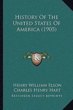 portada history of the united states of america (1905)