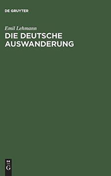 portada Die Deutsche Auswanderung (in German)