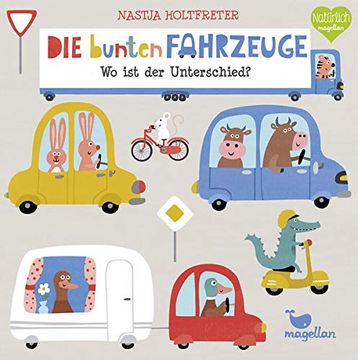 portada Die Bunten Fahrzeuge - wo ist der Unterschied? (Bunte Welt) (in German)