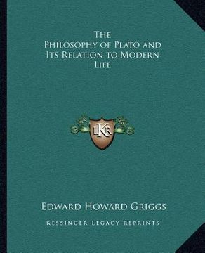 portada the philosophy of plato and its relation to modern life