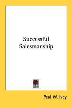 portada successful salesmanship (en Inglés)