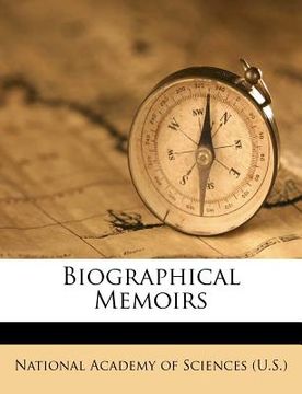 portada biographical memoirs (en Inglés)