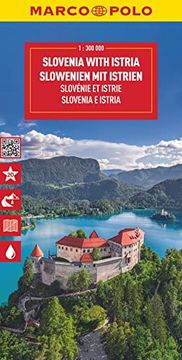 portada Slovenia and Istria Marco Polo Map: 1: 250000 (Marco Polo Maps) (en Alemán)