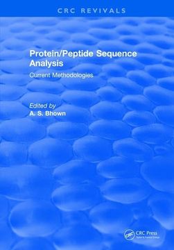 portada Protein/Peptide Sequence Analysis: Current Methodologies (en Inglés)