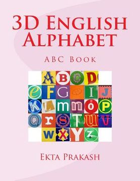 portada 3D English Alphabet: ABC Book (en Inglés)