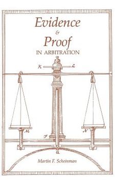 portada evidence and proof in arbitration (in English)