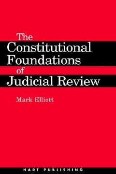 portada constitutional foundations of judicial review (en Inglés)