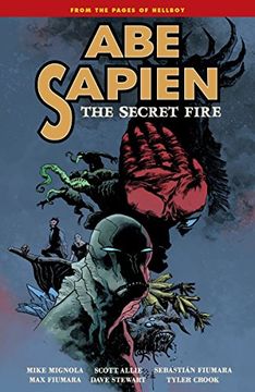 portada Abe Sapien Volume 7: The Secret Fire (en Inglés)
