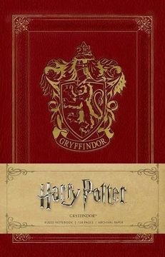 portada Harry Potter: Gryffindor Ruled Notebook 
