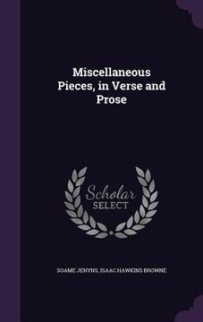 portada Miscellaneous Pieces, in Verse and Prose (in English)