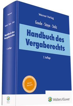 portada Handbuch des Vergaberechts von Fachanwälten für Vergaberecht (in German)