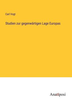 portada Studien zur Gegenwärtigen Lage Europas (in German)
