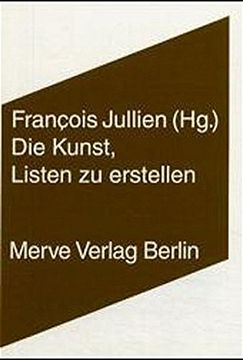 portada Die Kunst, Listen zu Erstellen (en Alemán)