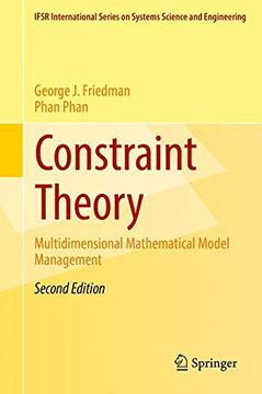 portada Constraint Theory: Multidimensional Mathematical Model Management (Ifsr International Series in Systems Science and Systems Engineering) (en Inglés)