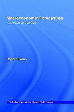 portada macroeconomic forecasting: a sociological appraisal (en Inglés)
