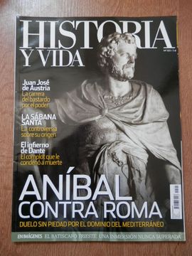 portada Historia Y Vida. Aníbal Contra Roma. Año Xlii. Número 505