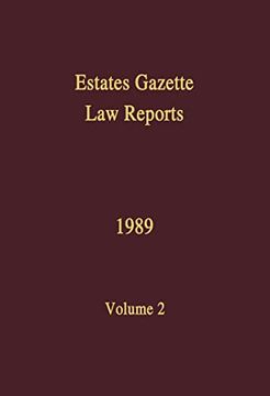 portada Eglr 1989 (Estates Gazette law Reports) (en Inglés)