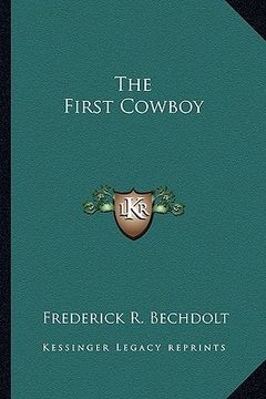 portada the first cowboy