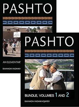 portada Pashto: An Elementary Textbook, One-Year Course Bundle: Volumes 1 and 2 [With CDROM] (en Inglés)