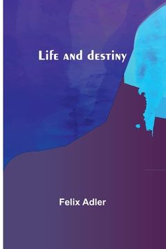 portada Life and destiny (in English)
