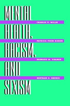 portada mental health, racism and sexism (en Inglés)