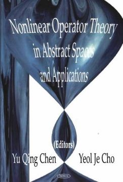 portada nonlinear operator theory in abstract spaces and applications (en Inglés)