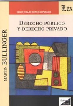 portada Derecho Publico y Derecho Privado (in Spanish)