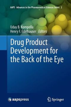 portada Drug Product Development for the Back of the Eye (en Inglés)