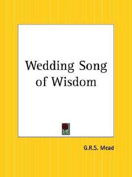 portada wedding song of wisdom (en Inglés)