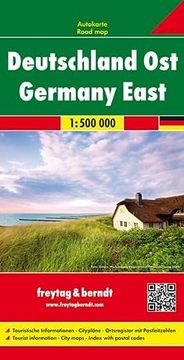portada Germany East, Road map 1: 500. 000