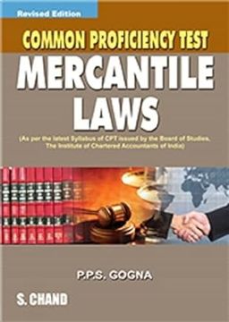 portada Mercantile Laws Common Proficiency Test