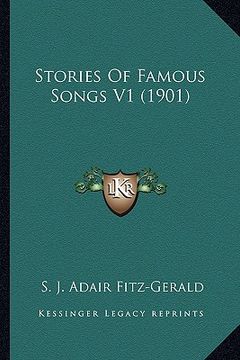 portada stories of famous songs v1 (1901) (en Inglés)