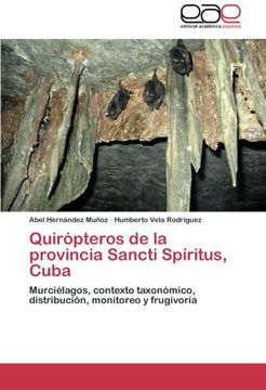 portada Quiropteros de La Provincia Sancti Spiritus, Cuba